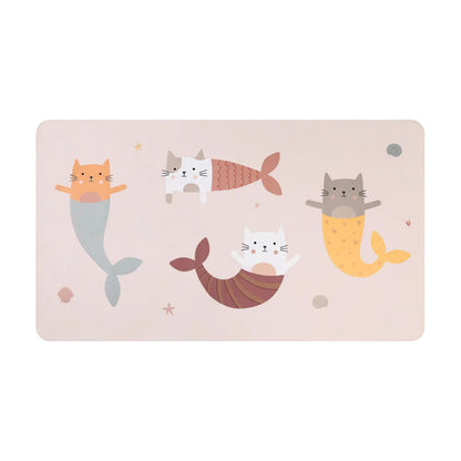 Toalla Playa Microfibra Mermaid Cats - Monnëka