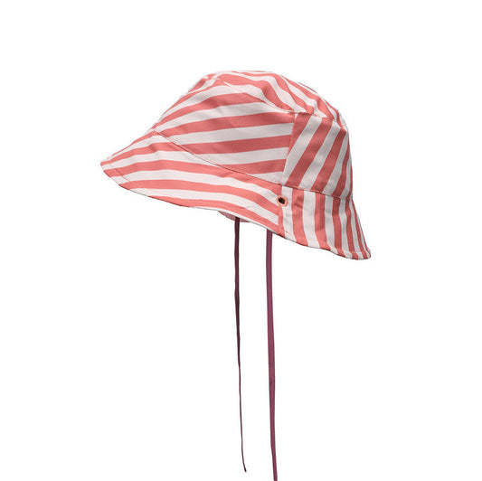 Gorro Reversible Stripes Bloom & Blush - Monnëka