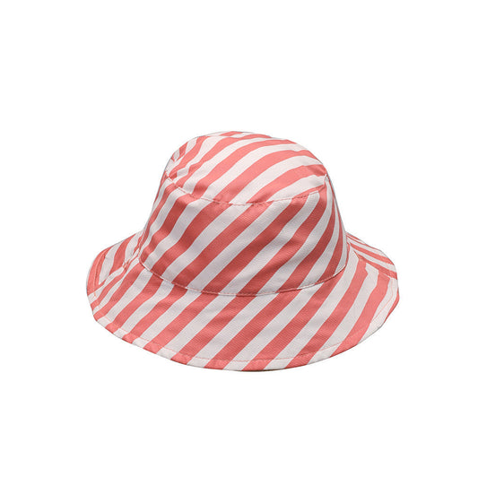 Gorro Reversible Stripes Bloom & Blush - Monnëka