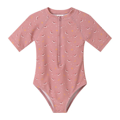 Bañador con Cremallera Whale Pink- Monnëka