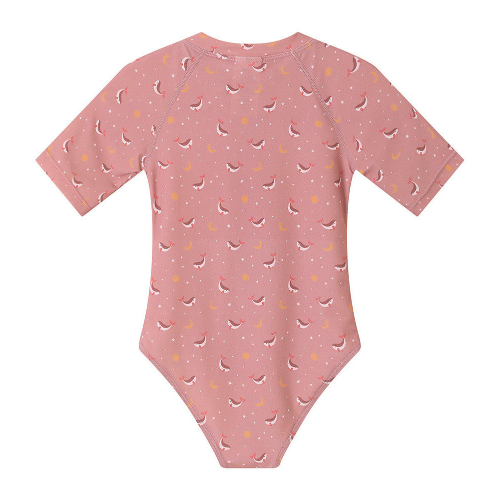 Bañador con Cremallera Whale Pink- Monnëka