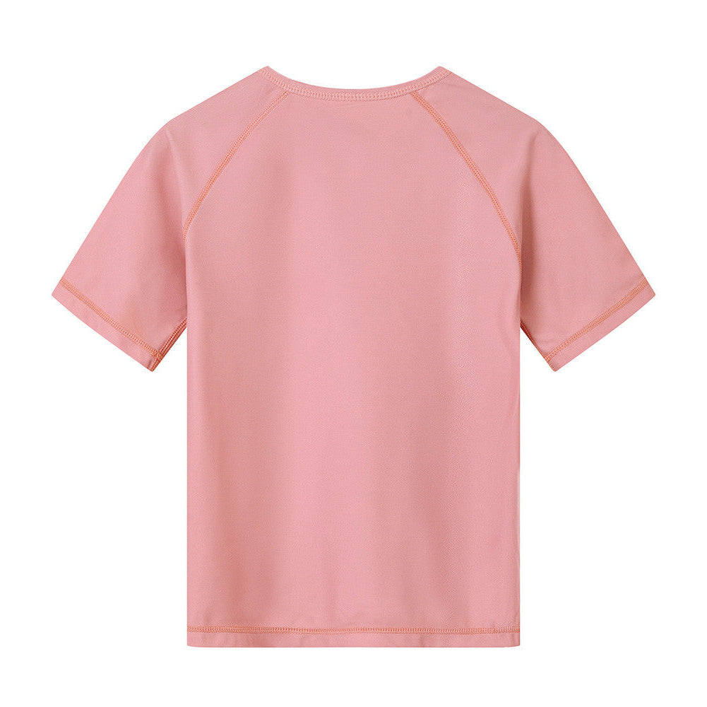 Camiseta Protección Solar Whale Pink - Monnëka