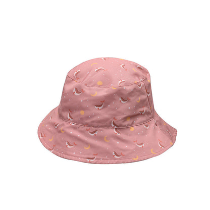 Gorro Reversible Whale Pink - Monnëka