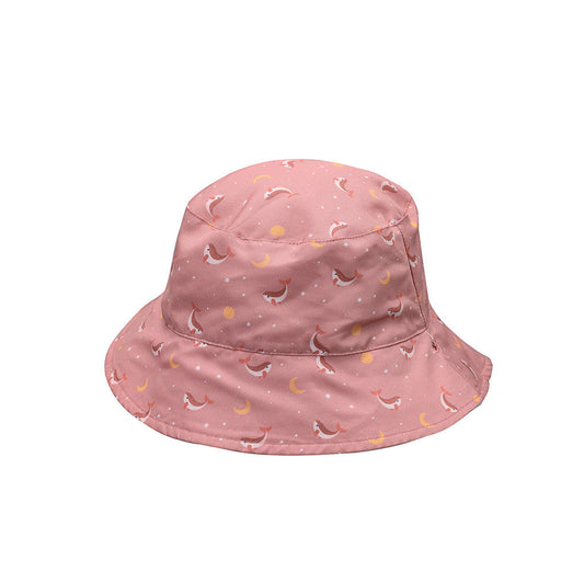 Gorro Reversible Whale Pink - Monnëka