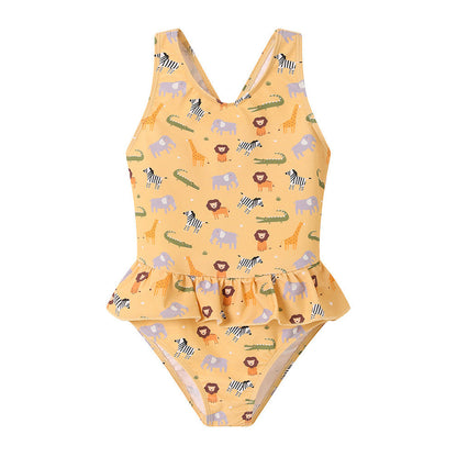 Bañador Cruzado con Volantes Wild Animals - Monnëka