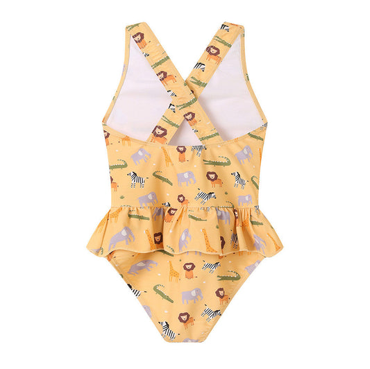 Bañador Cruzado con Volantes Wild Animals - Monnëka