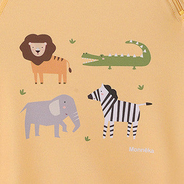Camiseta Protección Solar Manga Larga Wild Animals - Monnëka