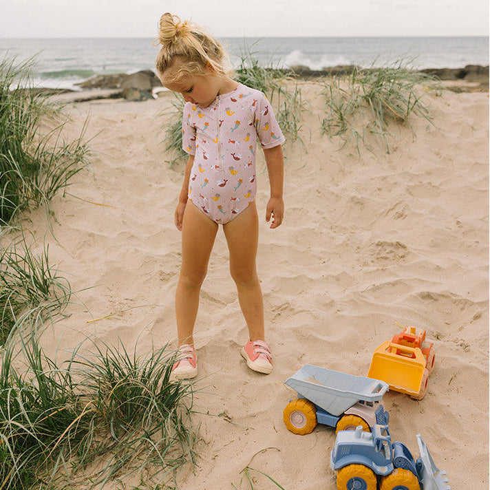 Bañador con Cremallera Mermaid Cats - Monnëka