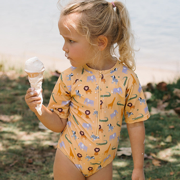 Bañador con Cremallera Wild Animals- Monnëka