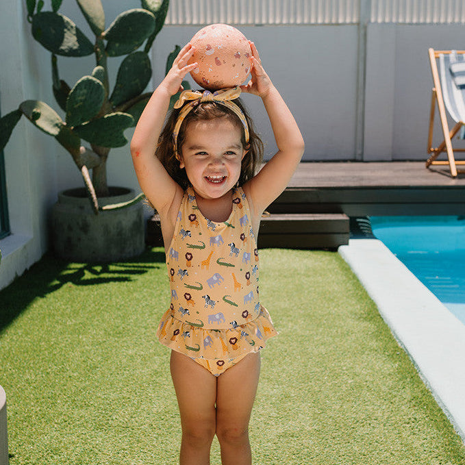 Bañador Cruzado con Volantes Wild Animals - Monnëka