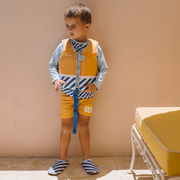 Bañador Short Stripes Blues & Beyond - Monnëka