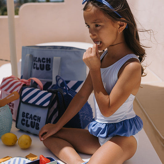 Bolsa Merienda Térmica Stripes Blues & Beyond - Monnëka