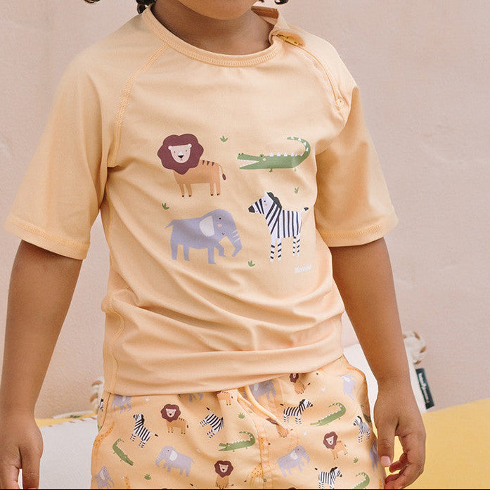 Camiseta Protección Solar Wild Animals - Monnëka