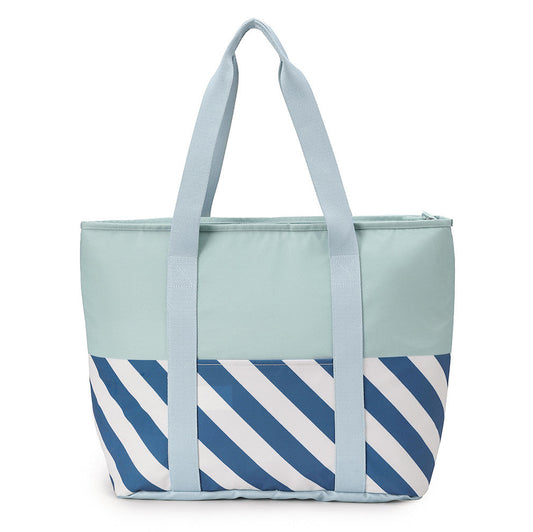 Bolso Tote Nevera Stripes Blues & Beyond - Monnëka