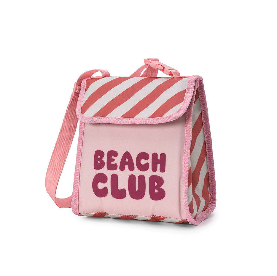 Bolsa Merienda Térmica Stripes Bloom & Blush - Monnëka
