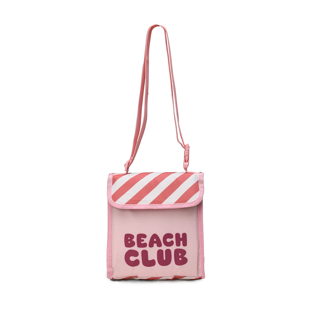Bolsa Merienda Térmica Stripes Bloom & Blush - Monnëka