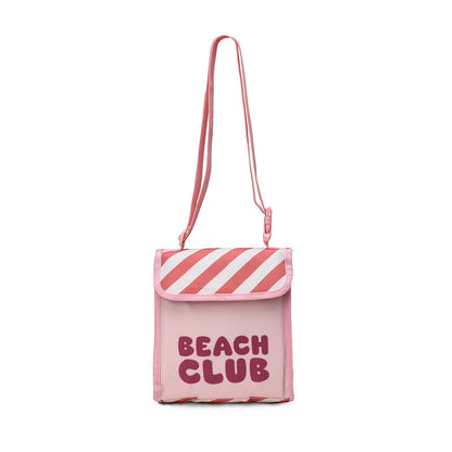 Bolsa Merienda Térmica Stripes Bloom & Blush - Monnëka