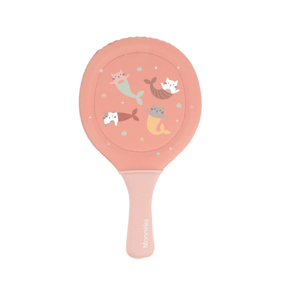 Palas de Playa Neopreno Mermaid Cats con Pelota - Monnëka