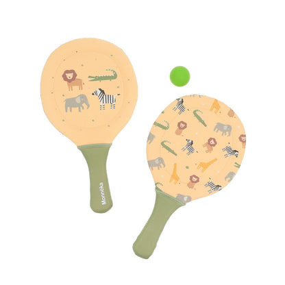 Palas de Playa Neopreno Wild Animals con Pelota - Monnëka