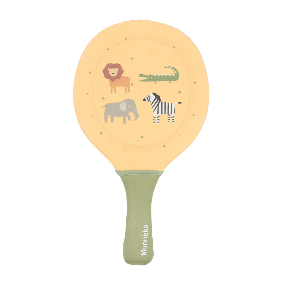 Palas de Playa Neopreno Wild Animals con Pelota - Monnëka