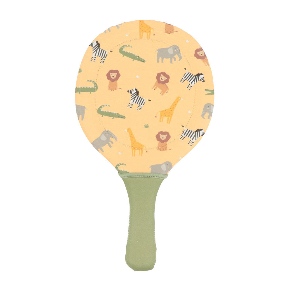 Palas de Playa Neopreno Wild Animals con Pelota - Monnëka