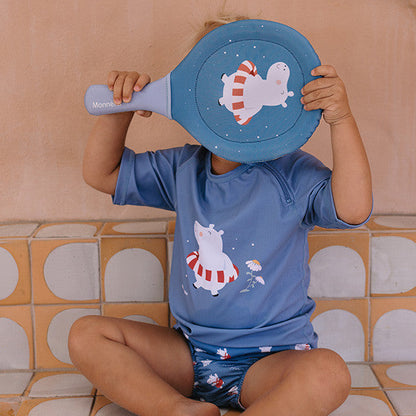 Palas de Playa Neopreno Hippos con Pelota - Monnëka