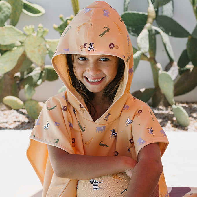Poncho de Playa Wild Animals - Monnëka