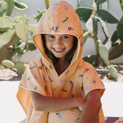 Poncho de Playa Wild Animals - Monnëka