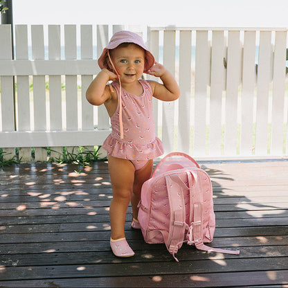 Gorro Reversible Whale Pink - Monnëka