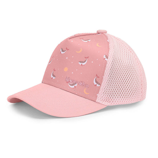 Gorra Whale Pink - Monnëka