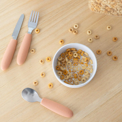 Set de Cubiertos Peach Fuzz - KiddiKutter