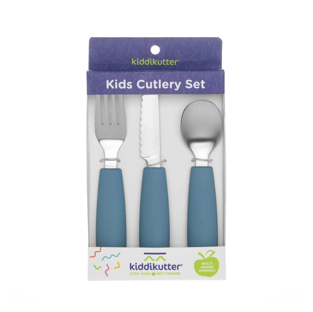 Set de Cubiertos Sky Blue - KiddiKutter