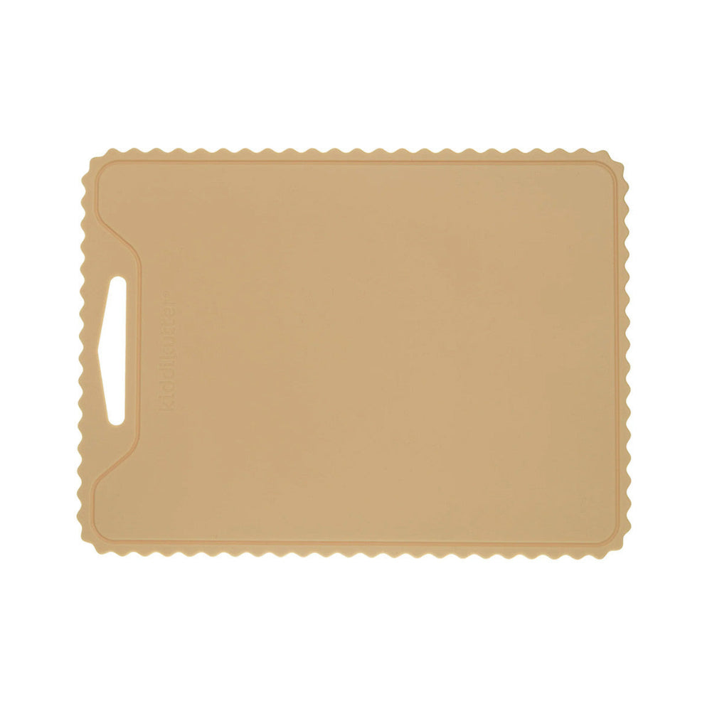 Tabla de Corte de Silicona Antideslizante Cream - KiddiKutter