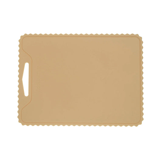 Tabla de Corte de Silicona Antideslizante Cream - KiddiKutter