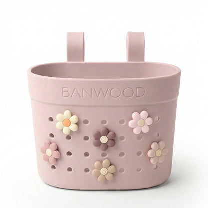 Cesta Pin & Ride Faded Pink - Banwood