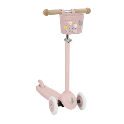 Cesta Pin & Ride Faded Pink - Banwood