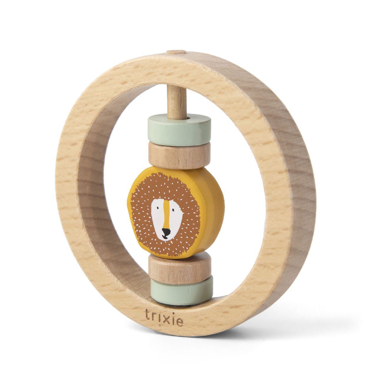 Sonajero redondo de madera Mr. Lion - Trixie