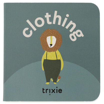 Pequeña biblioteca Ropa, Fruta, Vehículos, Instrumentos - Trixie