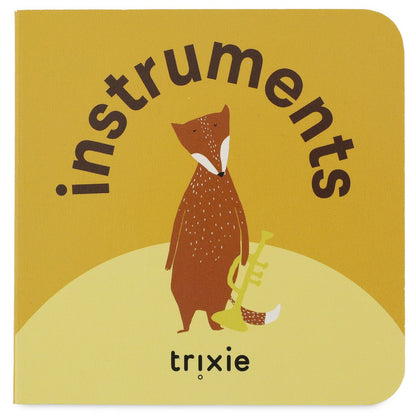 Pequeña biblioteca Ropa, Fruta, Vehículos, Instrumentos - Trixie