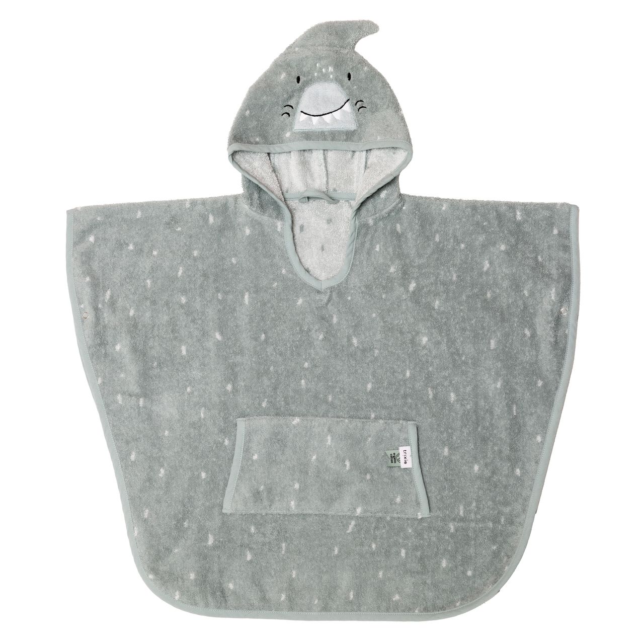 Toalla poncho Mr. Shark - Trixie