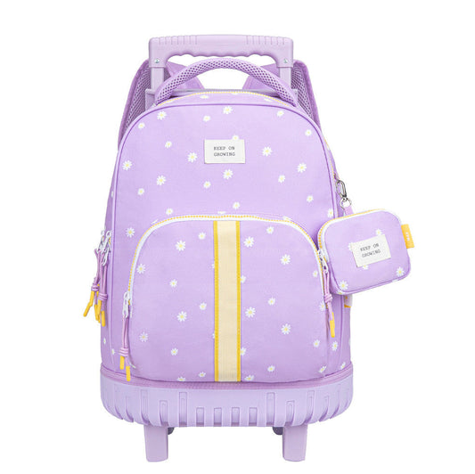 Mochila Escolar Trolley May Daisy Lilac - Mayfair