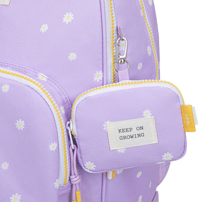 Mochila Escolar Trolley May Daisy Lilac - Mayfair