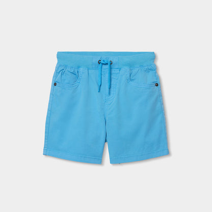 Bermuda algodón elástica niño azul - Boboli