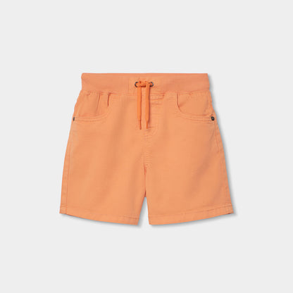 Bermuda algodón elástica niño naranja - Boboli