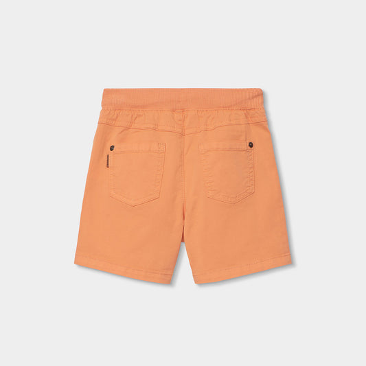 Bermuda algodón elástica niño naranja - Boboli