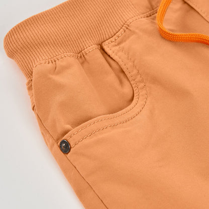 Bermuda algodón elástica niño naranja - Boboli