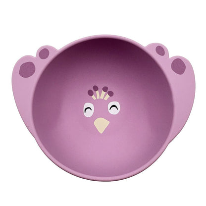 Cuenco silicona con ventosa Mrs. Peacock - Trixie