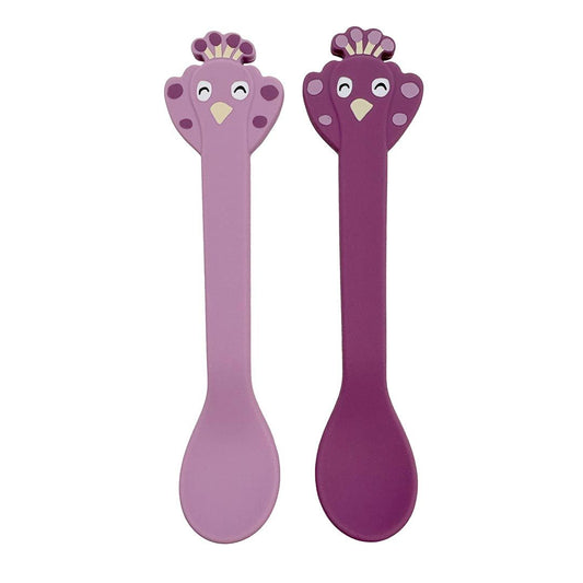 Set 2 cucharas silicona Mrs. Peacock - Trixie