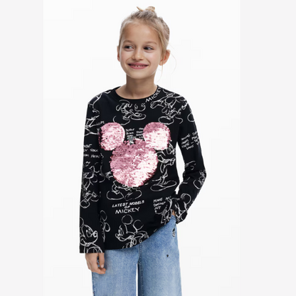 Camiseta negra Mickey Mouse™ - Desigual