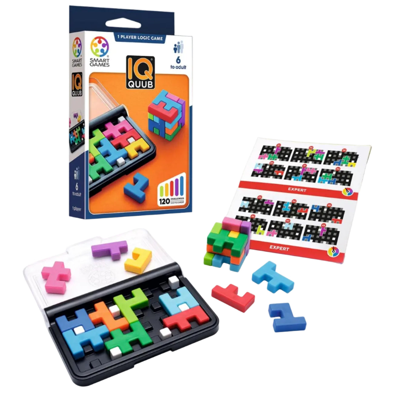 Juego lógica IQ Quub - Smartgame